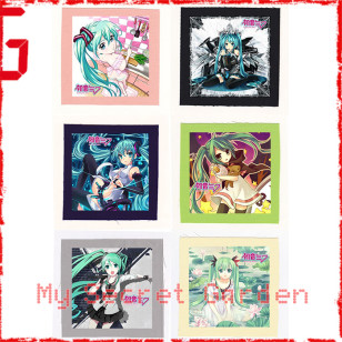 Vocaloid Miku Hatsune 初音ミク anime Cloth Patch or Magnet Set 2a or 2b